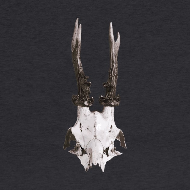 Deer Skull by Xilie